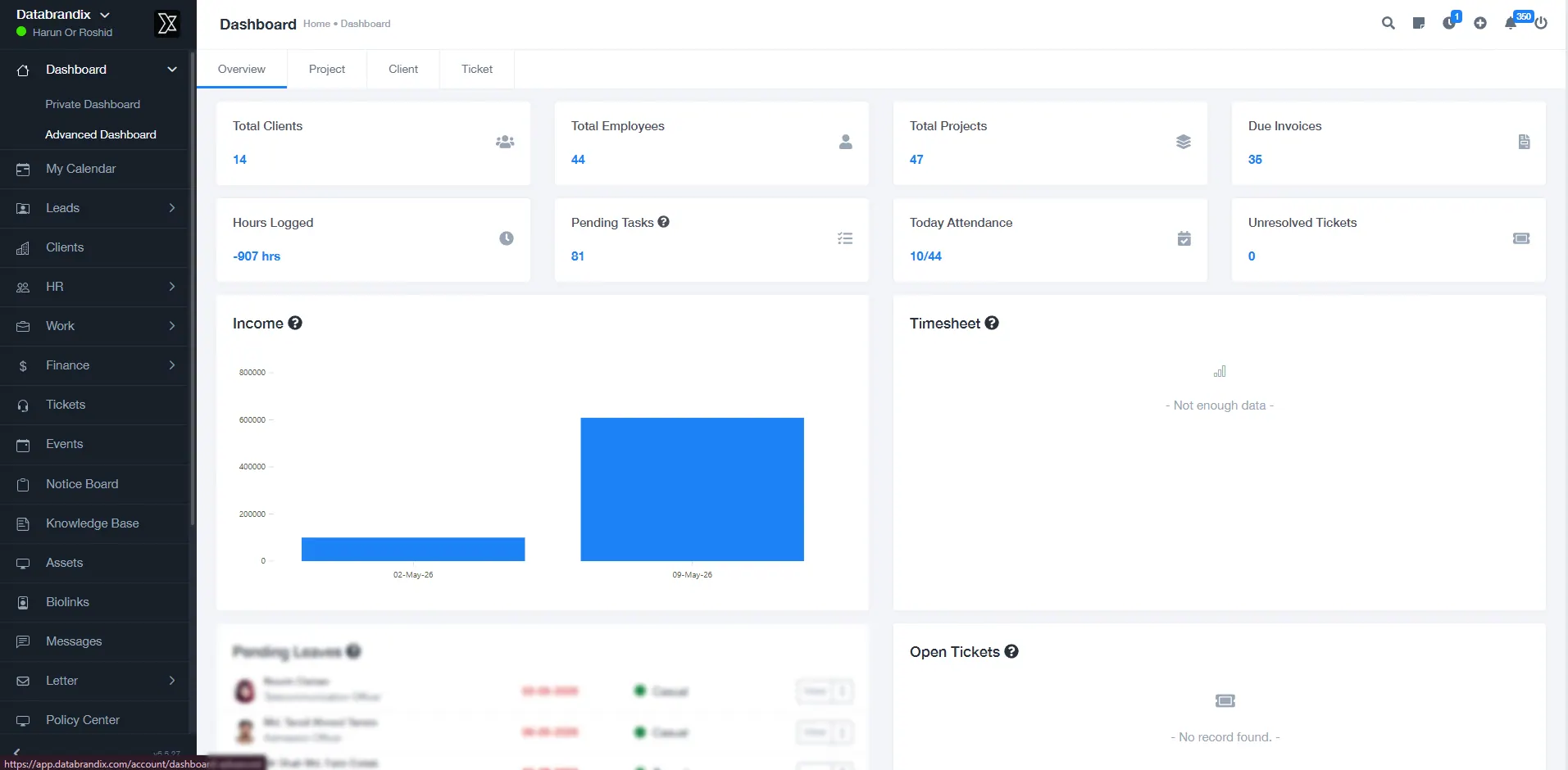 CRM Screenshot 9