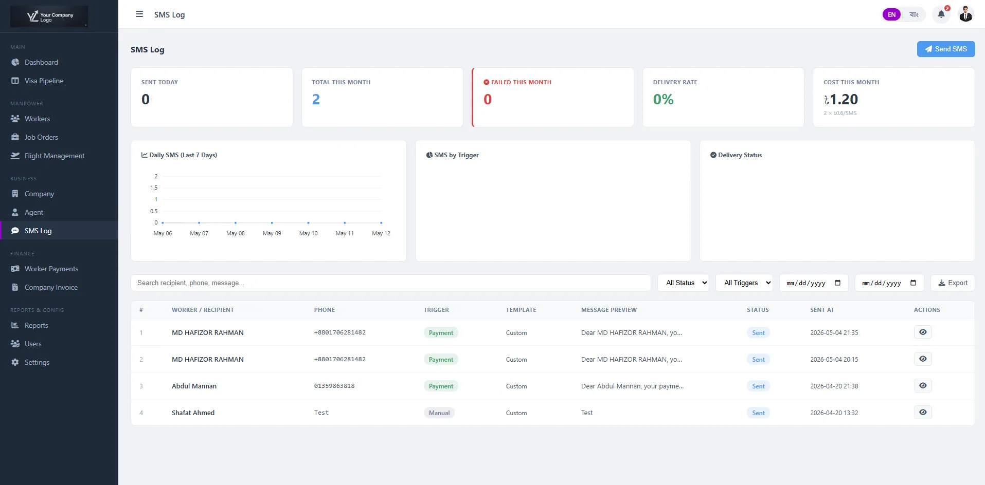 Nobogentix App Screenshot 2